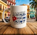 Caneca Cubana "Asere, Qué Bolá?" – 11 oz